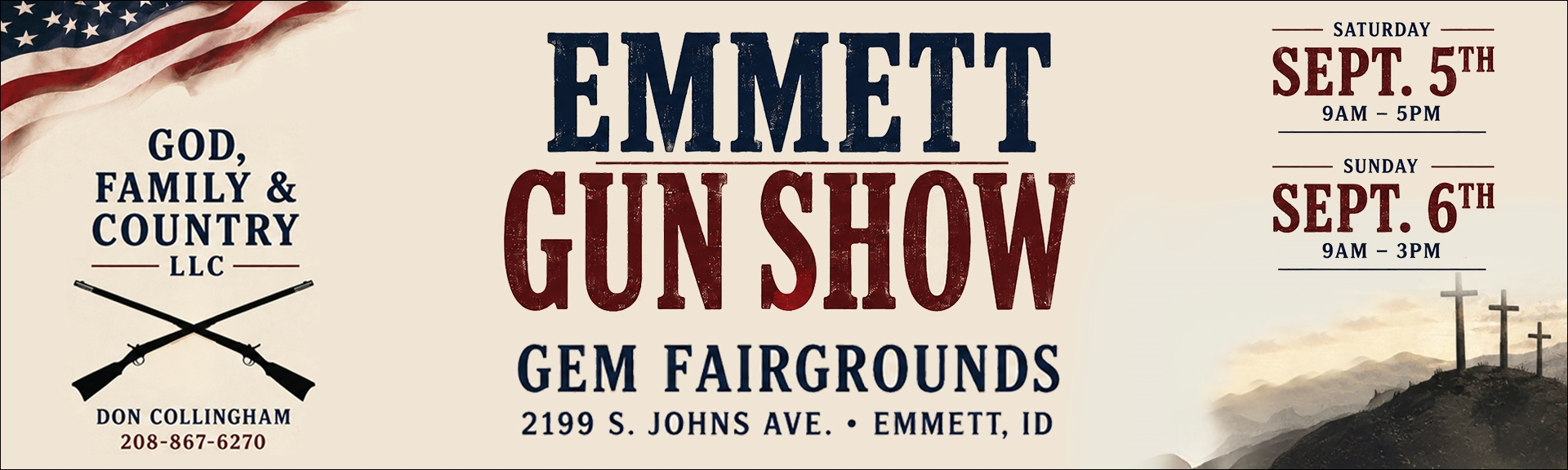 Upcoming Show Homepage Banner